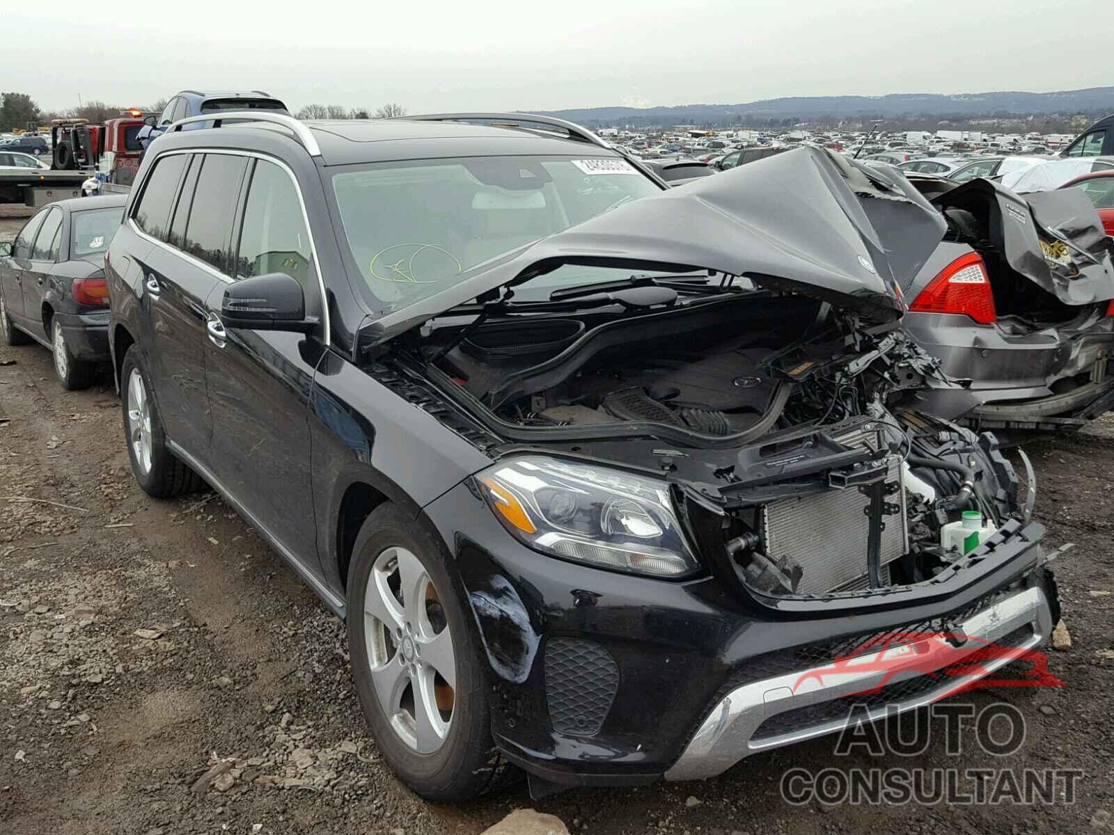 MERCEDES-BENZ GLS450 2017 - 4JGDF6EE9HA782422