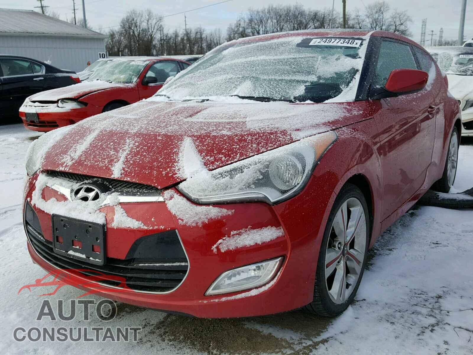 HYUNDAI VELOSTER 2016 - KMHTC6AD6GU253508