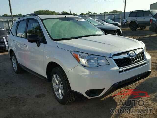 SUBARU FORESTER 2016 - JF2SJABC6GH519599