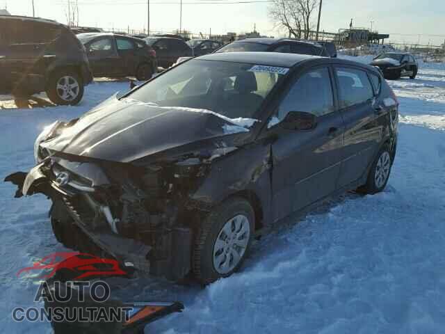 HYUNDAI ACCENT 2017 - KMHCT5AE2HU303521