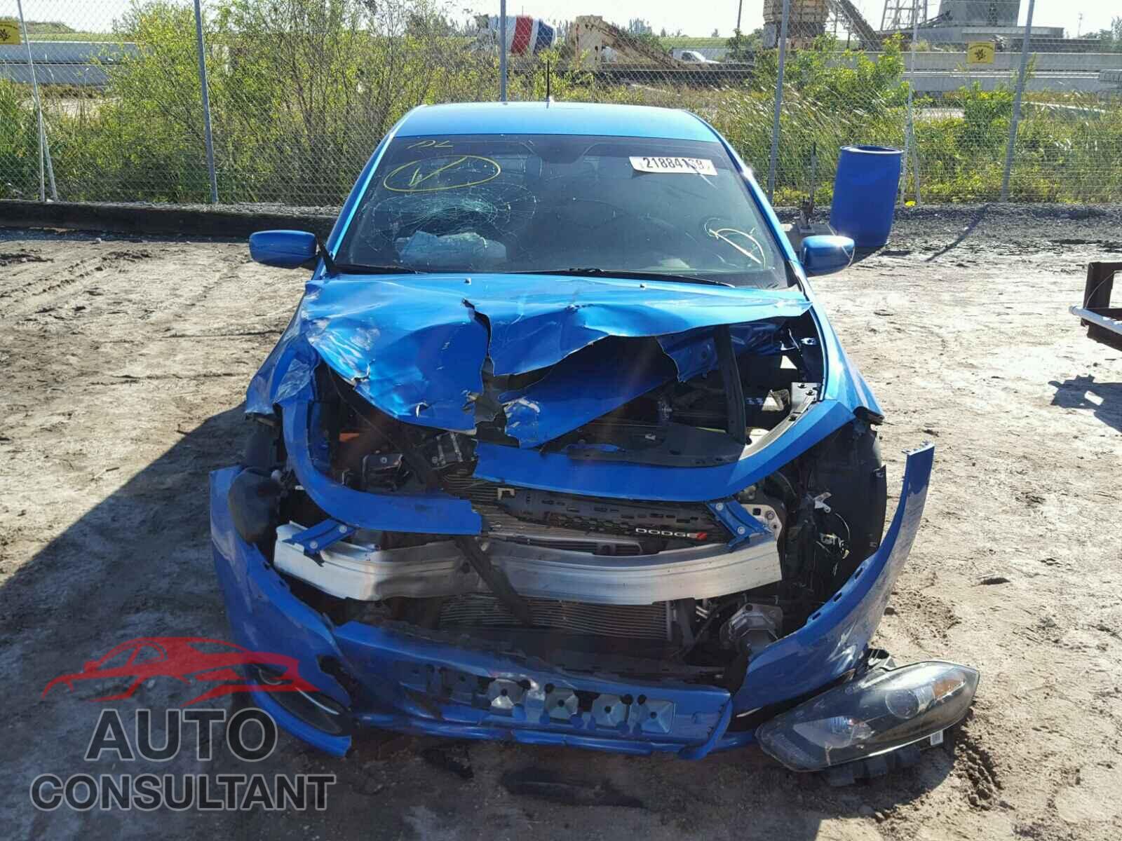 DODGE DART 2015 - 1C3CDFBB8FD182037