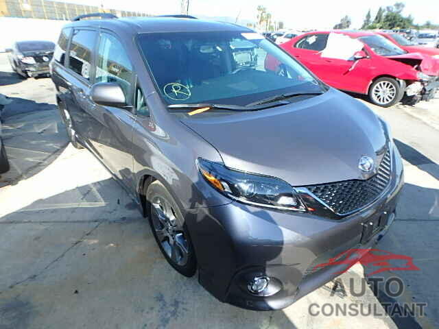 TOYOTA SIENNA 2015 - 5TDXK3DC3FS528443