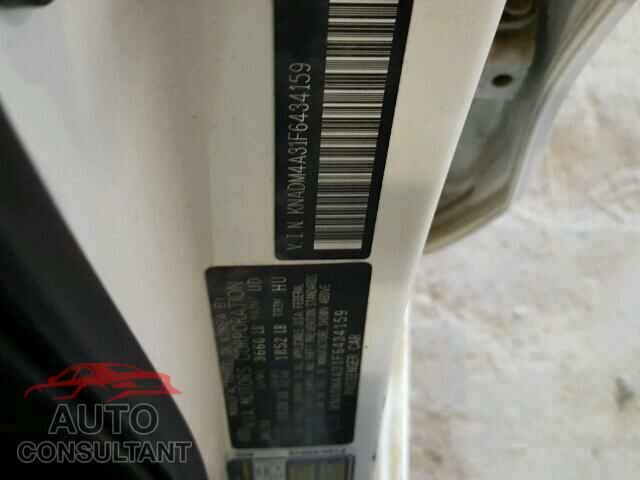 KIA RIO 2015 - KNADM4A31F6434159