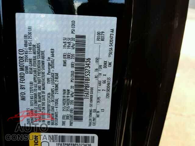 FORD MUSTANG 2015 - 1FATP8FF8F5373436