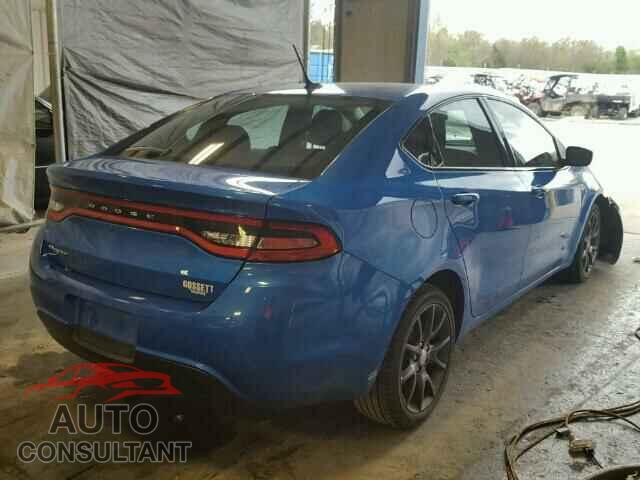 DODGE DART 2016 - 1C3CDFAA0GD704220