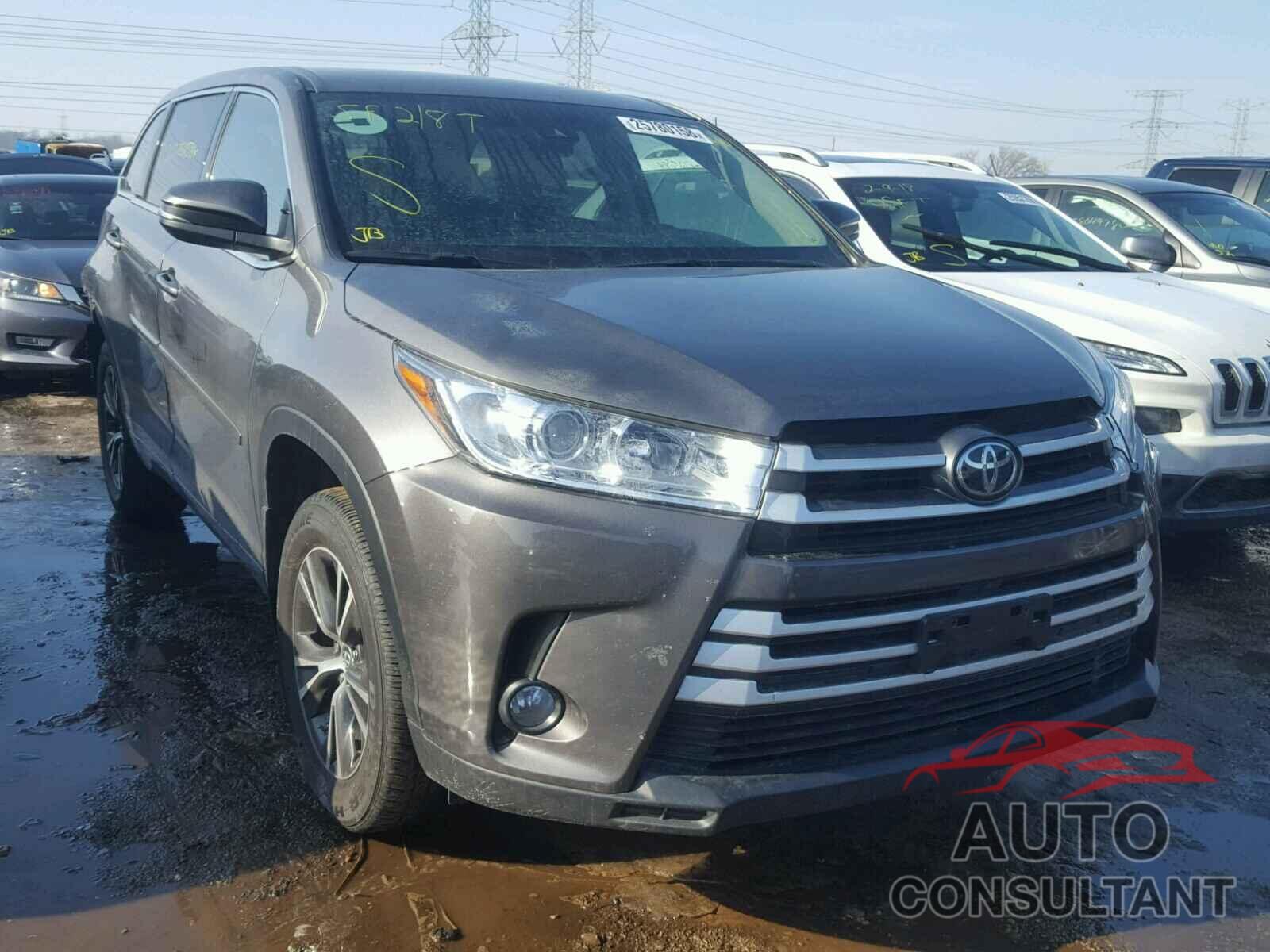 TOYOTA HIGHLANDER 2017 - 5TDBZRFH0HS462793