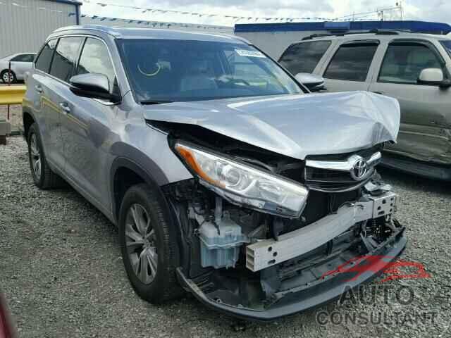 TOYOTA HIGHLANDER 2015 - 5TDKKRFH6FS069530