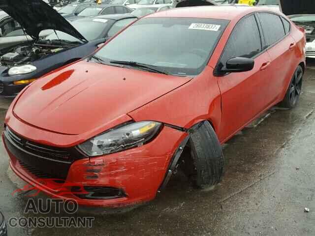 DODGE DART 2016 - 1C3CDFBB7GD543985