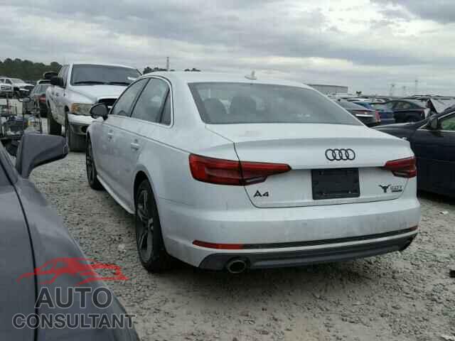 AUDI A4 2017 - WAUENAF47HN058030
