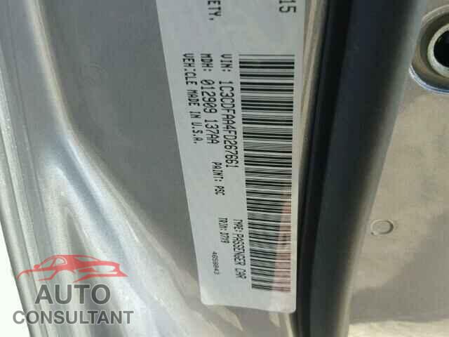 DODGE DART 2015 - 1C3CDFAA4FD267661