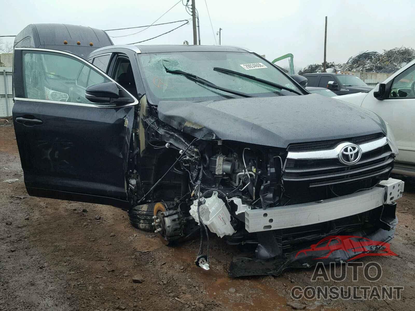 TOYOTA HIGHLANDER 2016 - 5TDJKRFH9GS297535