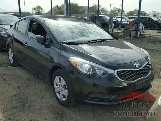 KIA FORTE 2016 - KNAFX4A63G5515908