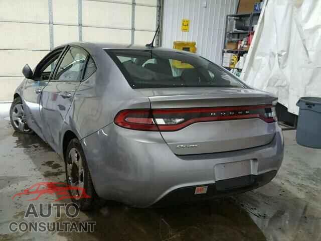 DODGE DART 2015 - 1C3CDFAAXFD299644