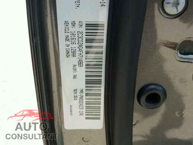 DODGE CHALLENGER 2015 - 2C3CDZAG4FH714868