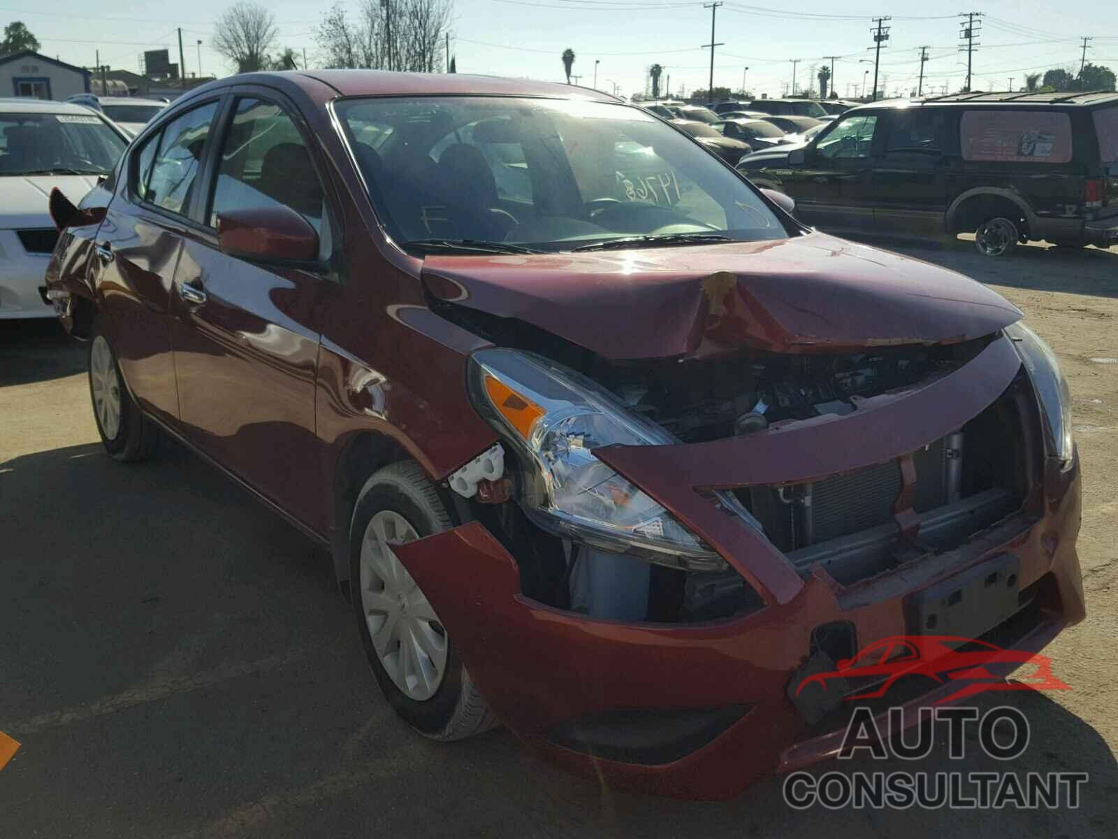NISSAN VERSA 2016 - 3N1CN7APXGL849491