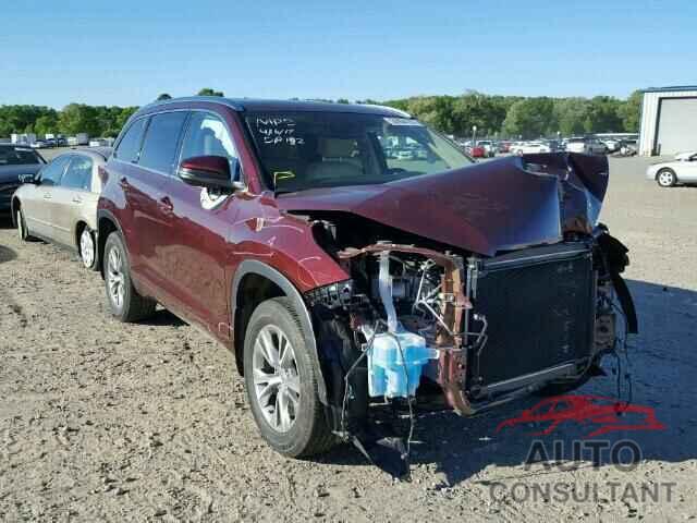 TOYOTA HIGHLANDER 2015 - 5TDKKRFH0FS059446