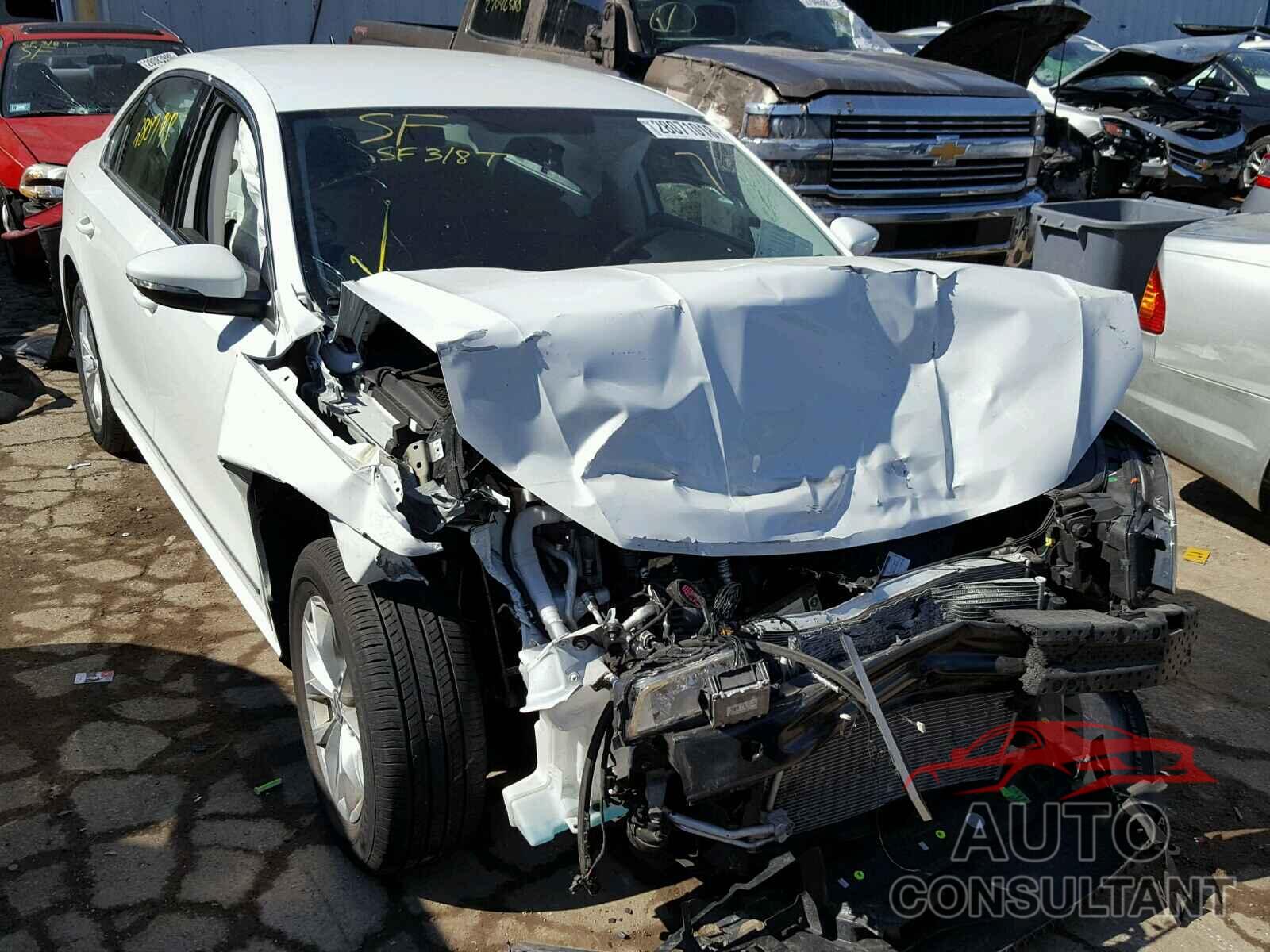 VOLKSWAGEN PASSAT 2016 - 1VWAT7A31GC034256