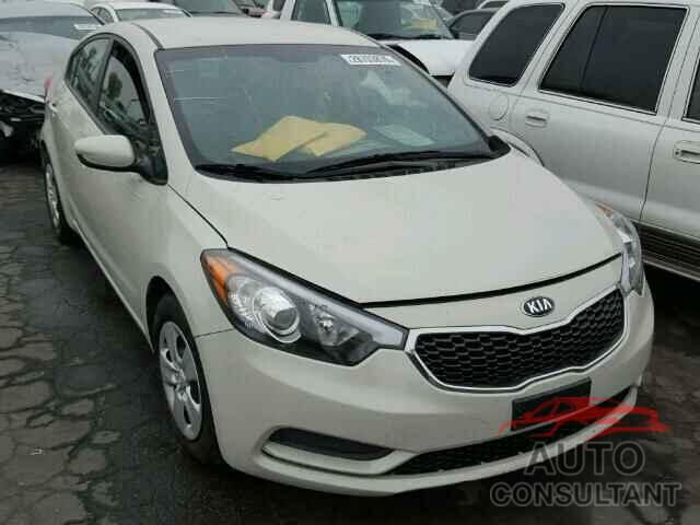 KIA FORTE 2015 - KNAFK4A6XF5394260