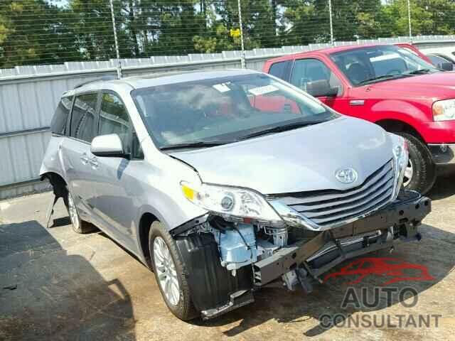 TOYOTA SIENNA 2016 - 5TDYK3DC6GS703483