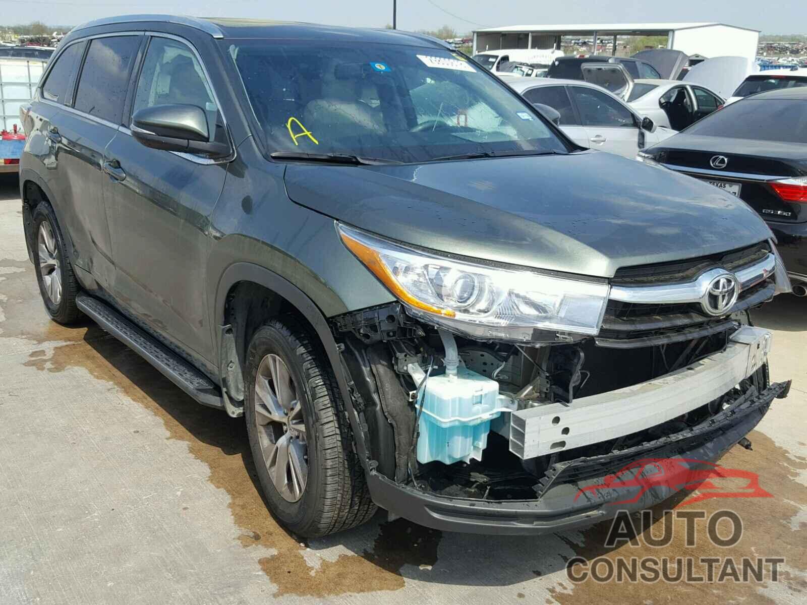 TOYOTA HIGHLANDER 2015 - 5TDKKRFHXFS058238