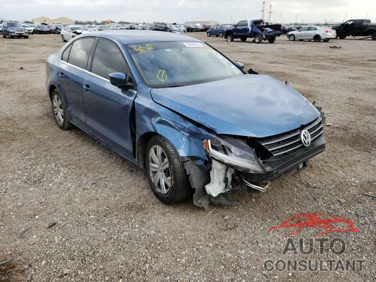 VOLKSWAGEN JETTA 2017 - 3VW2B7AJ3HM328702