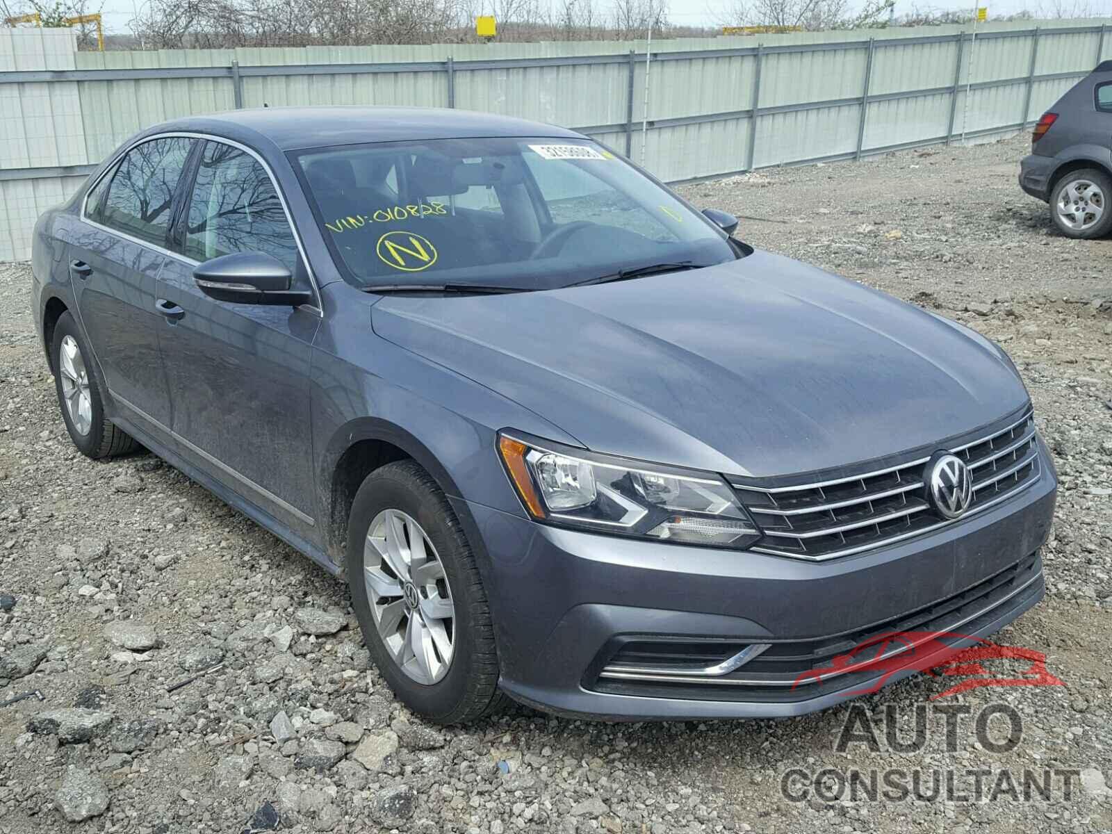 VOLKSWAGEN PASSAT 2017 - 1VWAT7A38HC010828
