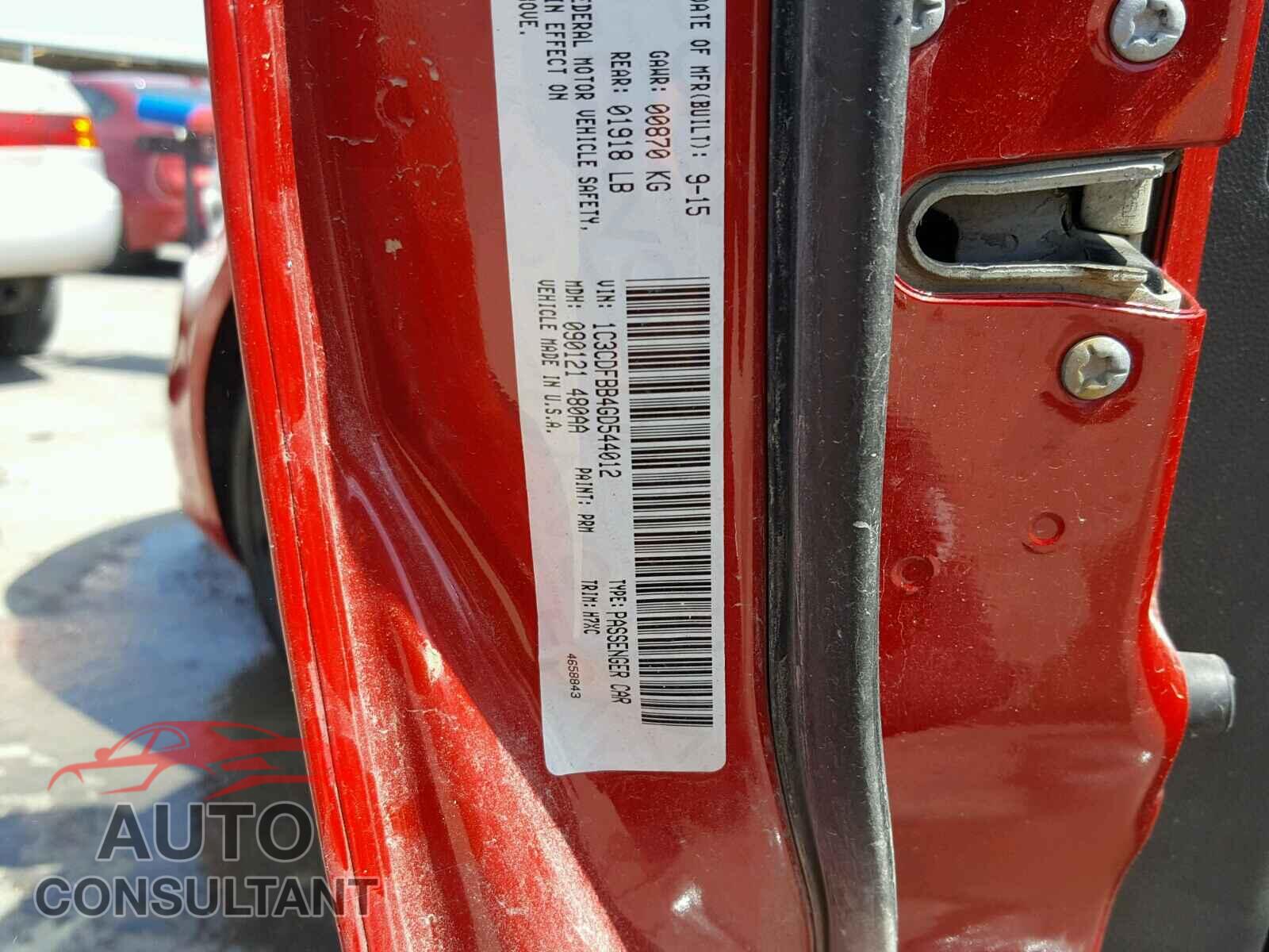 DODGE DART 2016 - 1C3CDFBB4GD544012