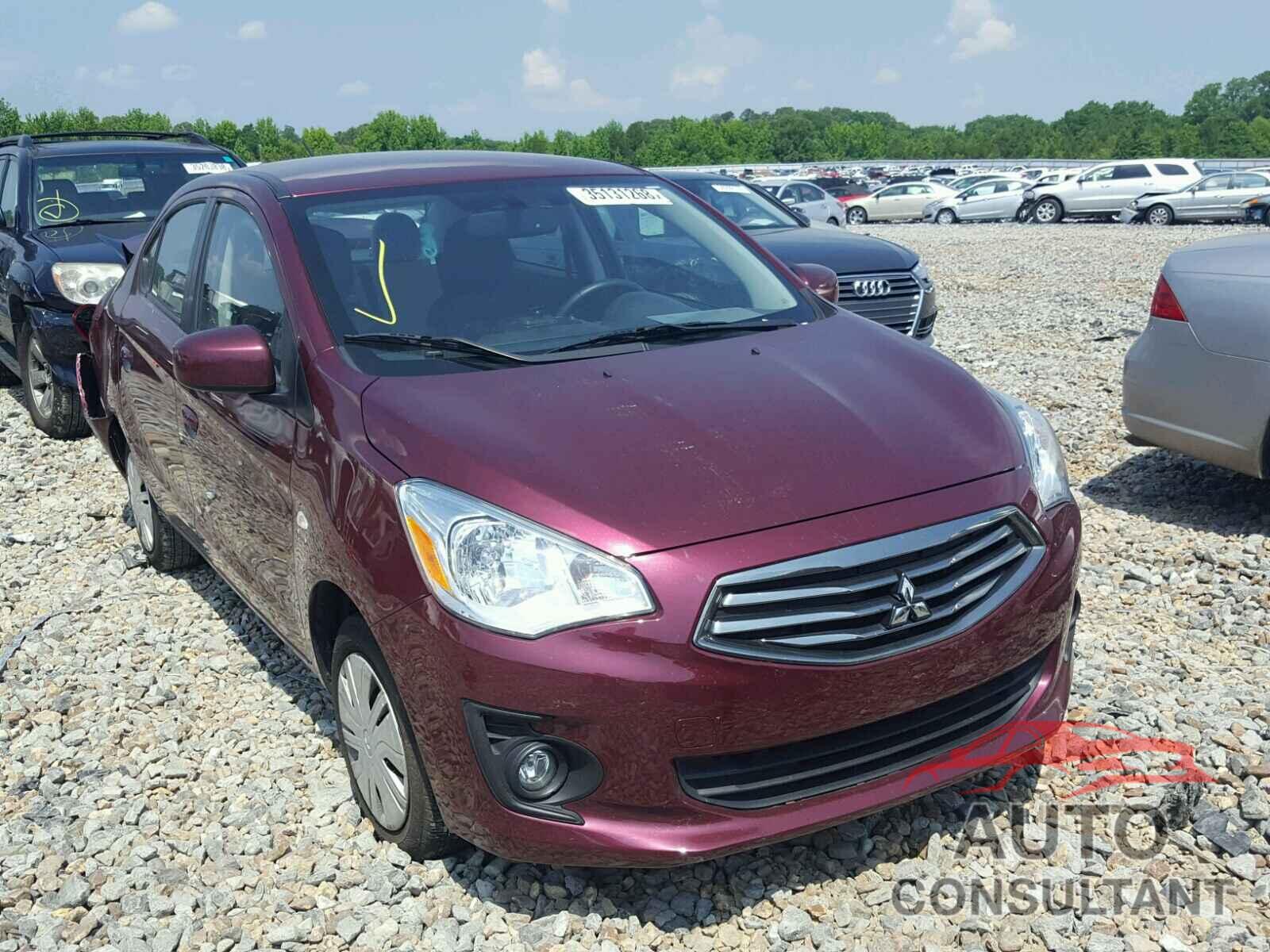 MITSUBISHI MIRAGE 2017 - ML32F3FJ5HHF19492