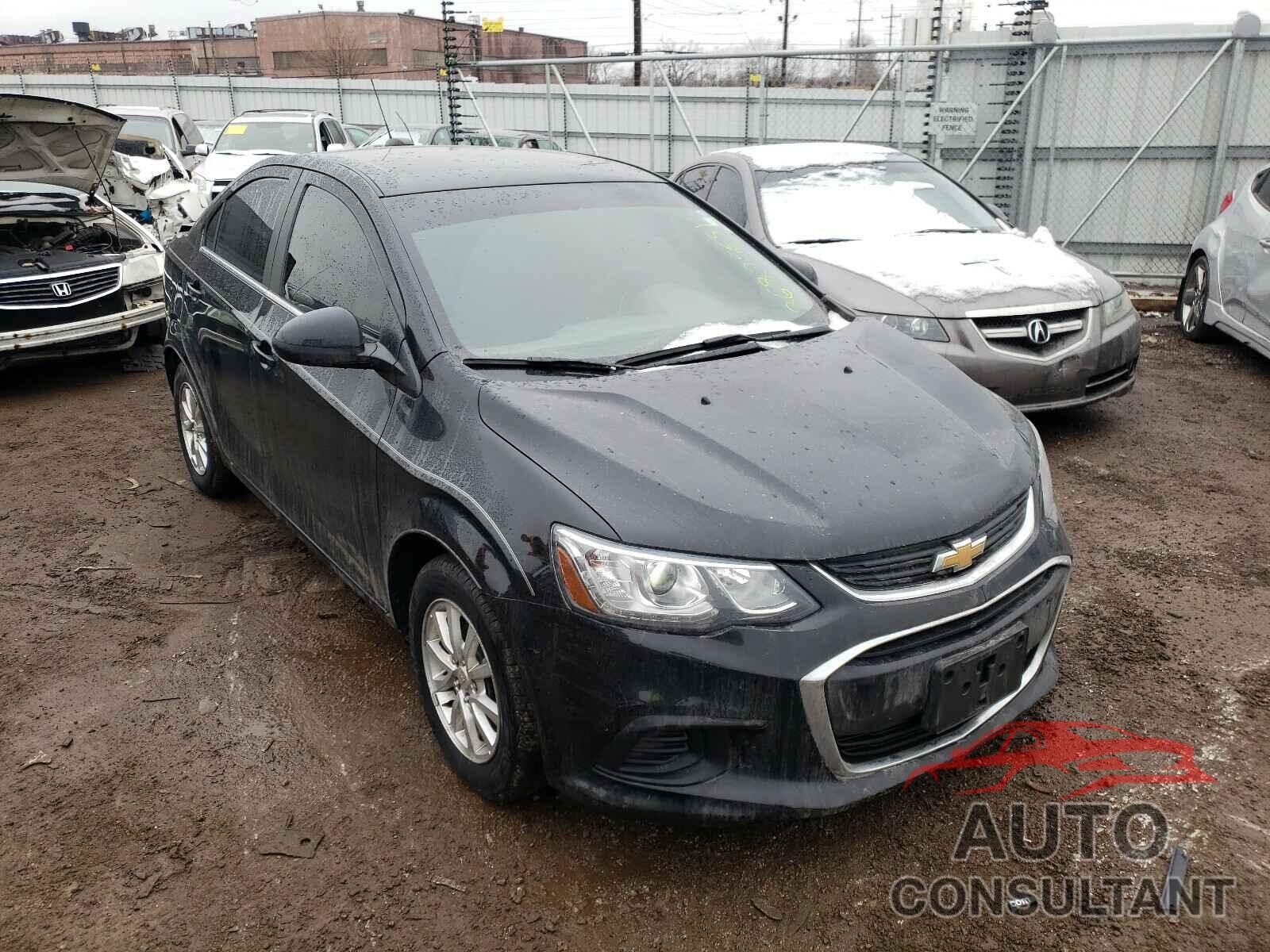 CHEVROLET SONIC 2019 - 1G1JD5SB2K4116664