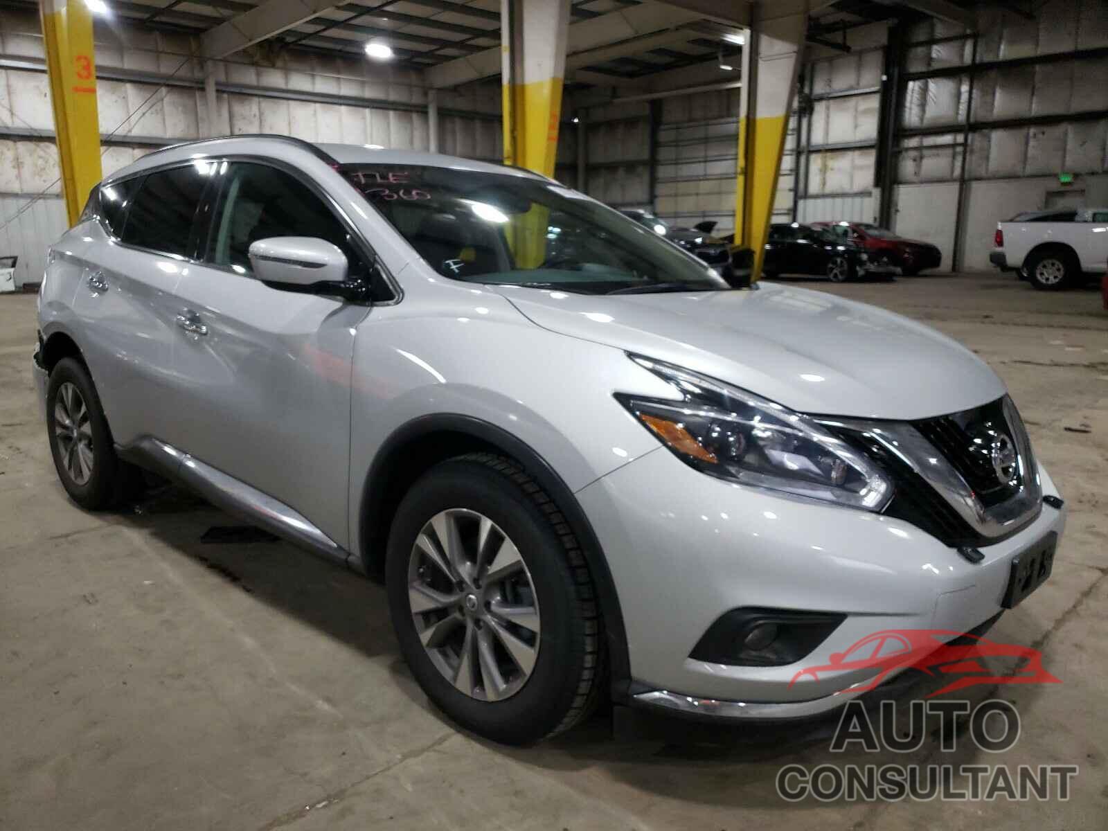 NISSAN MURANO 2018 - 5N1AZ2MG1JN125439