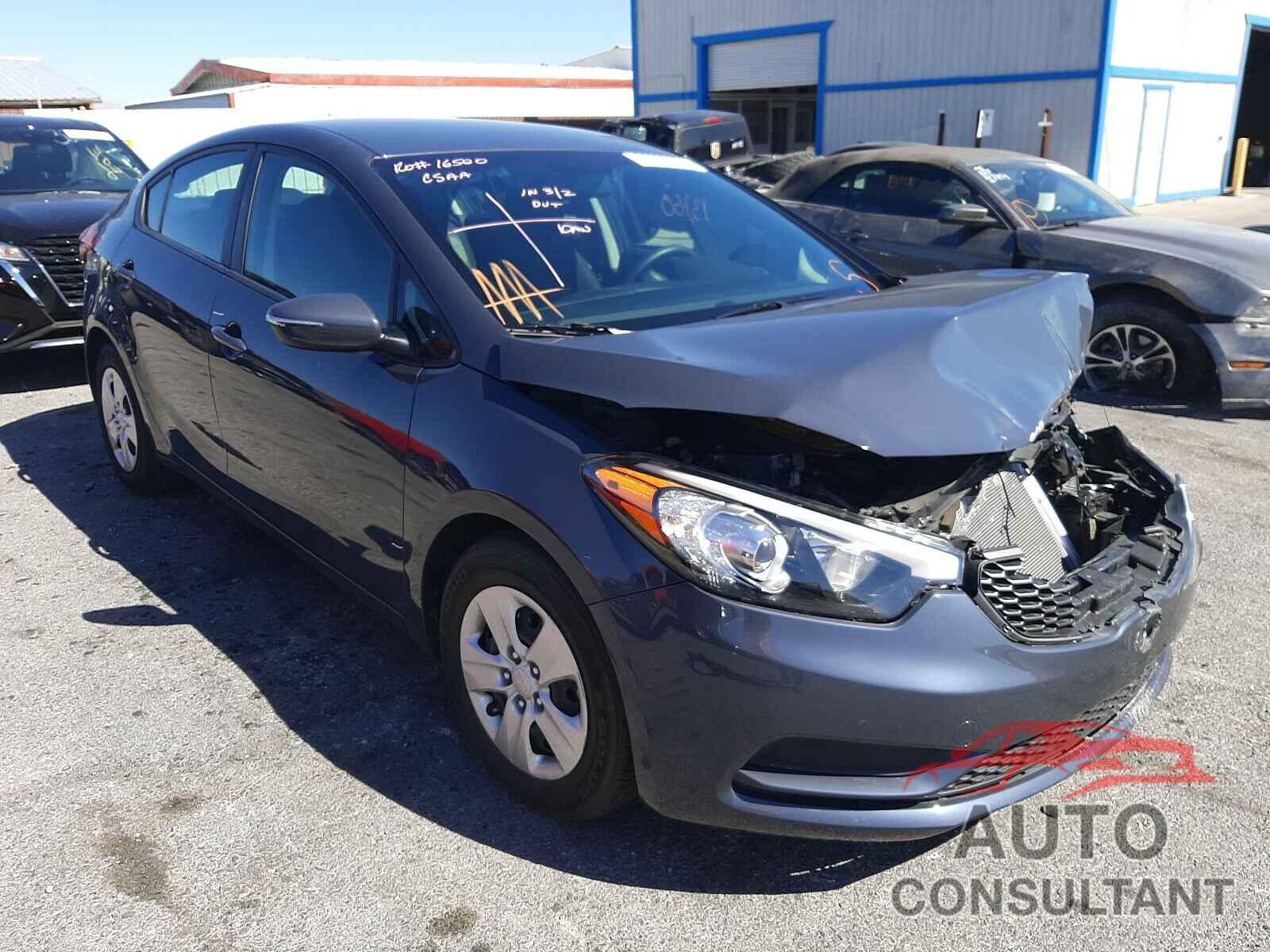 KIA FORTE 2016 - KNAFX4A62G5512644