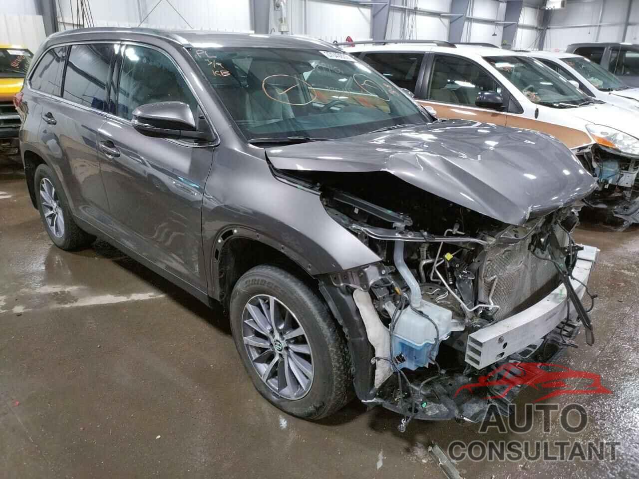 TOYOTA HIGHLANDER 2019 - 5TDJZRFHXKS569241