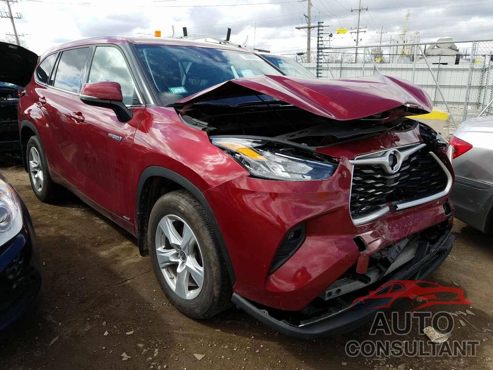 TOYOTA HIGHLANDER 2020 - 5TDBBRCH3LS000200
