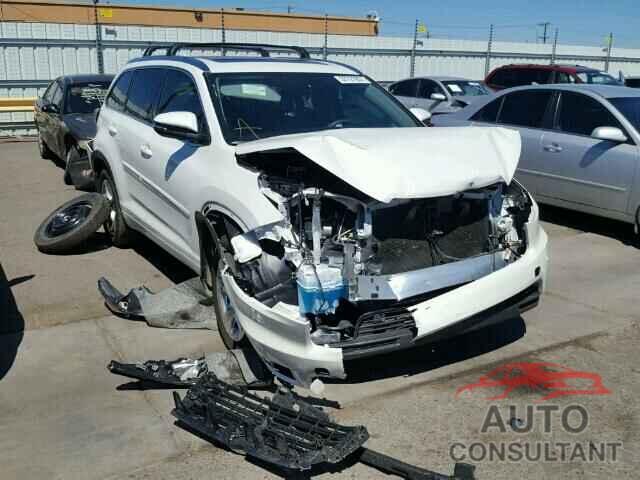 TOYOTA HIGHLANDER 2016 - 5TDDKRFH8GS294333