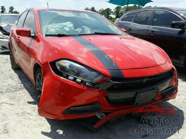 DODGE DART 2016 - 1C3CDFAAXGD656810