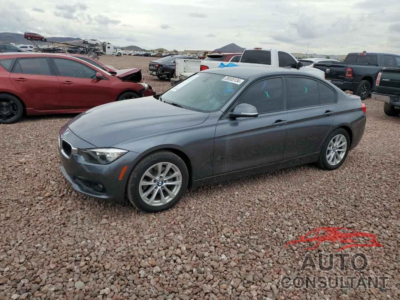 BMW 3 SERIES 2017 - WBA8E1G35HNU18754