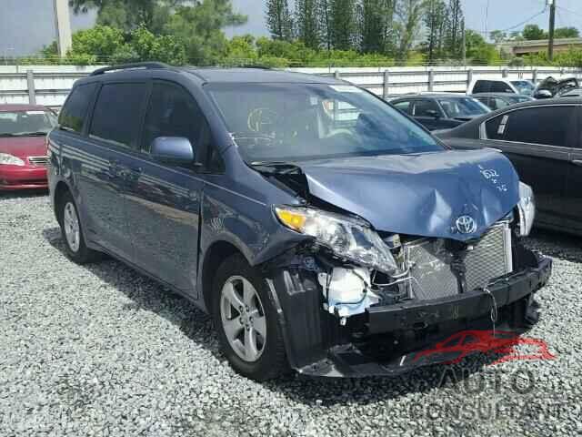 TOYOTA SIENNA 2016 - 5TDKK3DCXGS698522