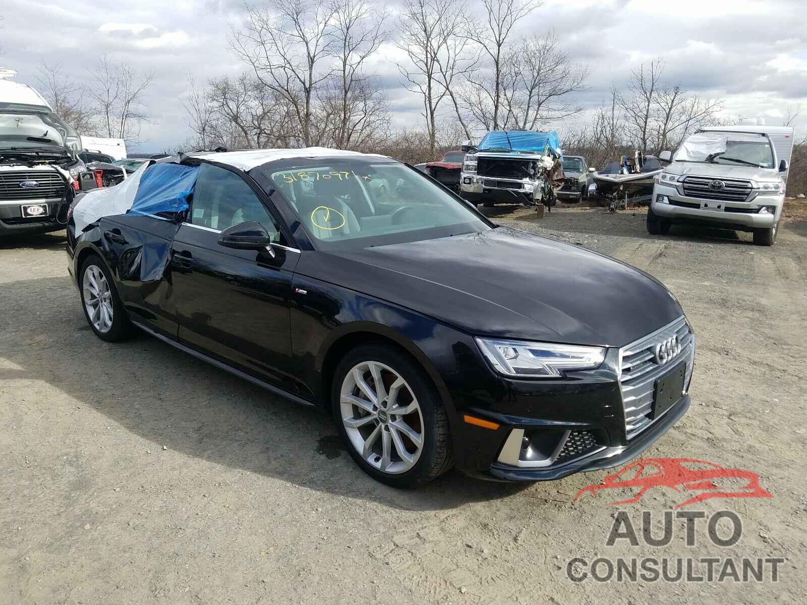 AUDI A4 2019 - WAUENAF4XKA037557