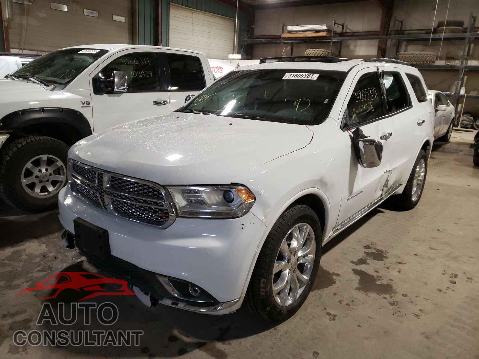 DODGE DURANGO 2017 - 1C4RDJEG6HC721232