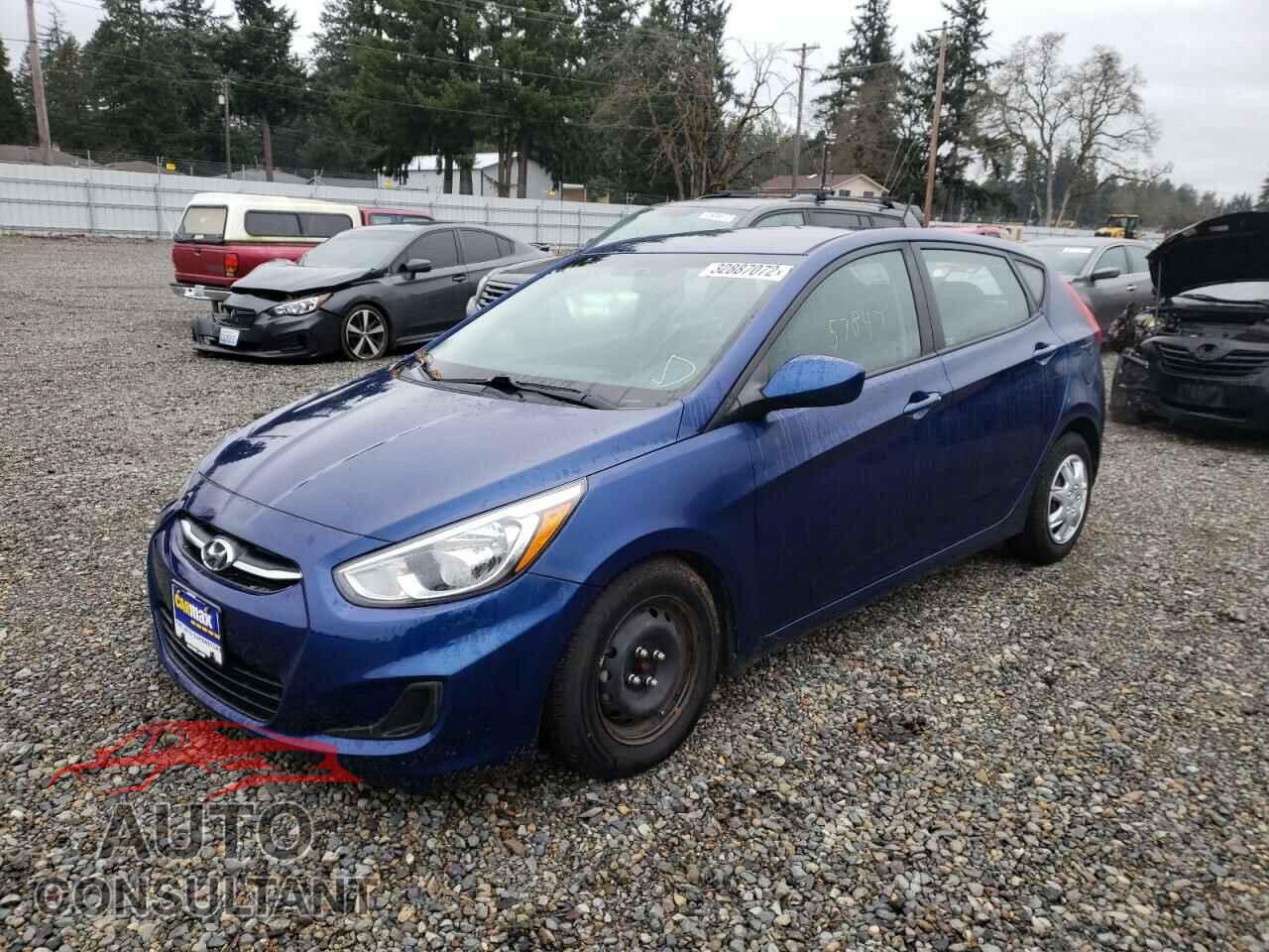 HYUNDAI ACCENT 2017 - KMHCT5AE0HU345248