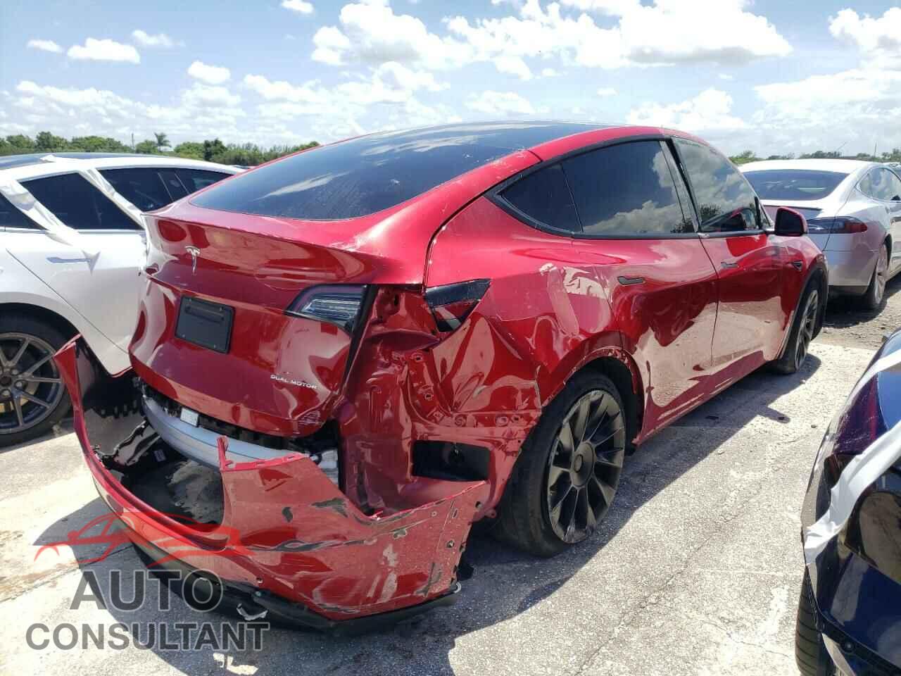 TESLA MODEL Y 2020 - 5YJYGDEE2LF033372