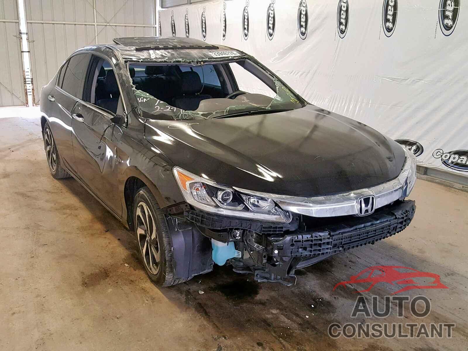 HONDA ACCORD EXL 2017 - 1HGCR2F81HA034239