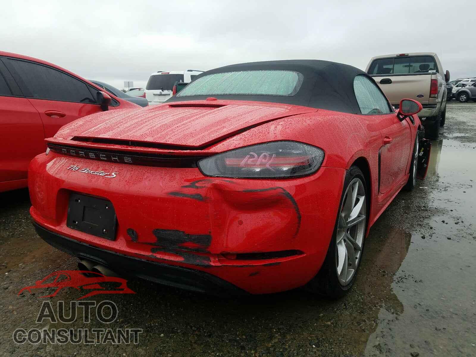 PORSCHE BOXSTER 2019 - WP0CB2A88KS228388