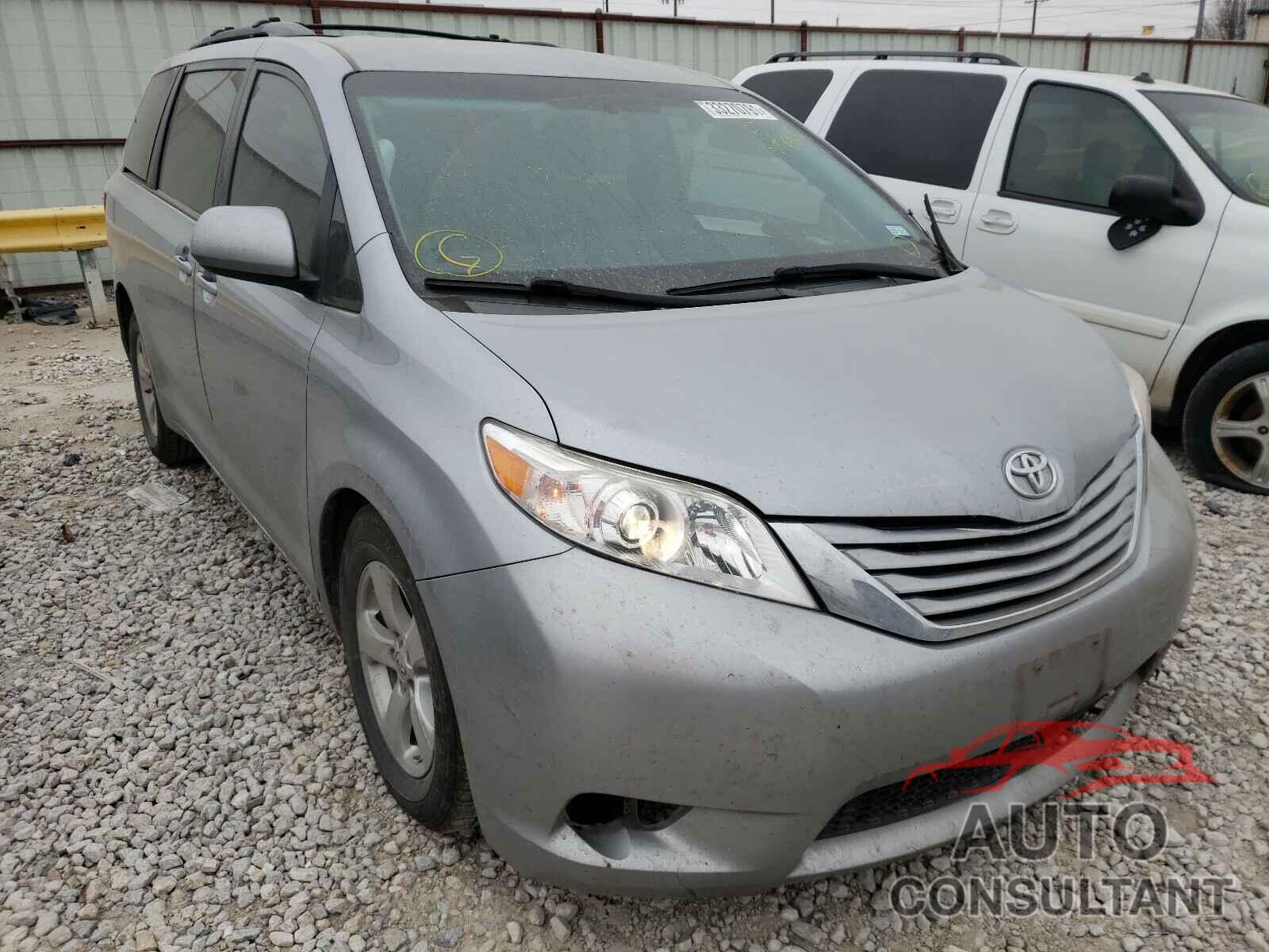 TOYOTA SIENNA 2017 - 5TDKZ3DC3HS797857