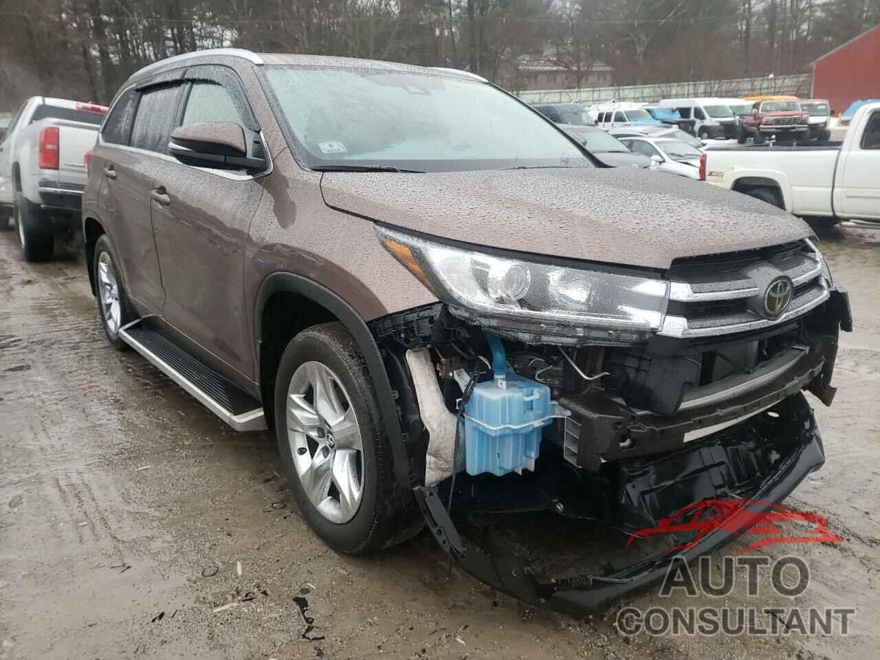 TOYOTA HIGHLANDER 2019 - 5TDDZRFH3KS968313