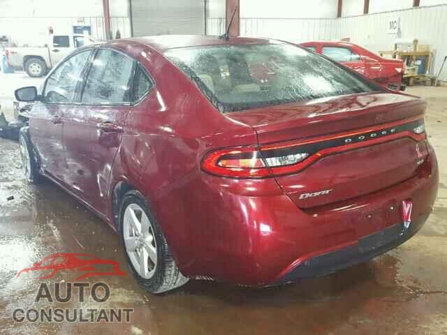 DODGE DART 2015 - 1C3CDFBB8FD301415