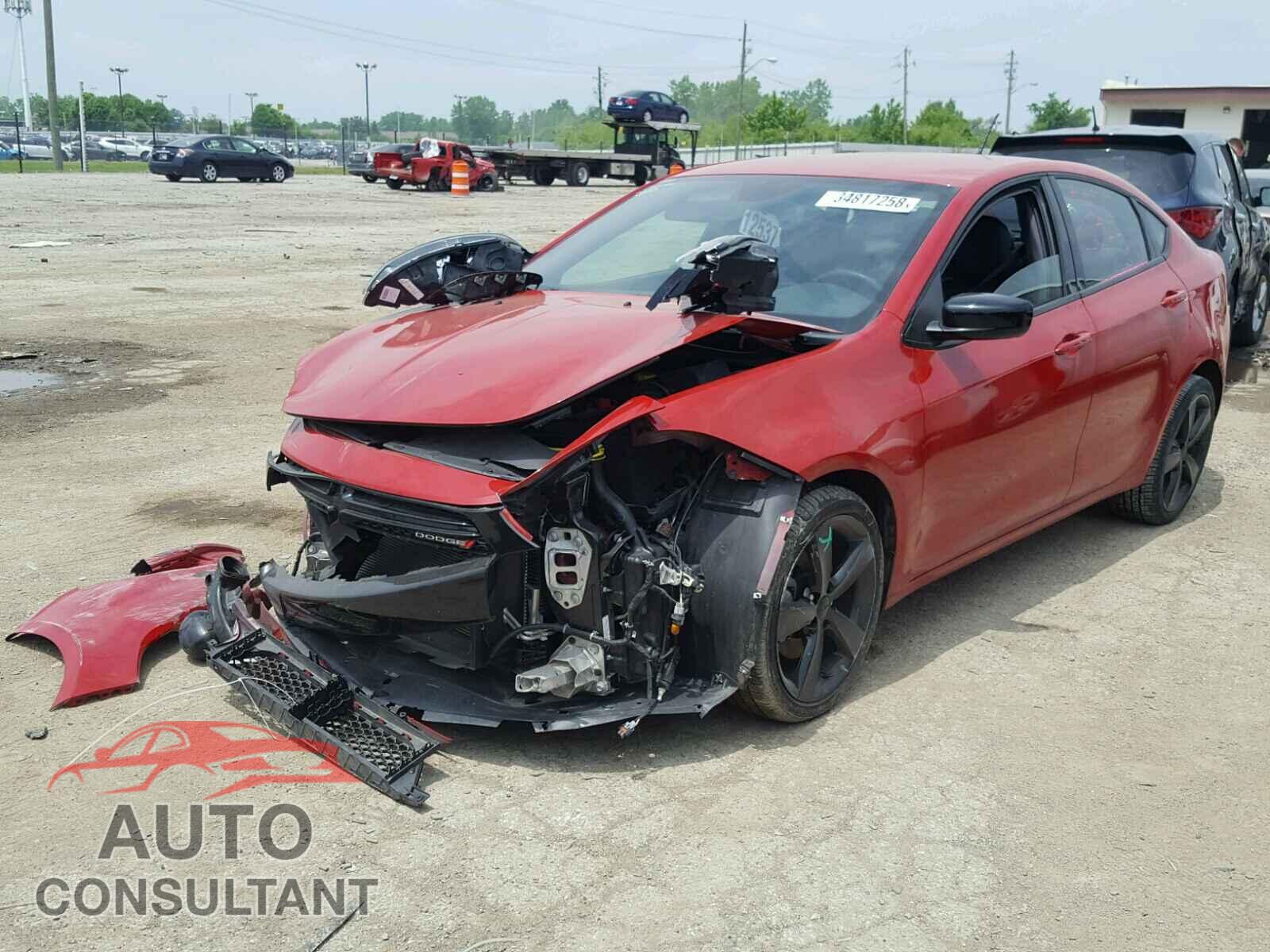 DODGE DART 2016 - 1C3CDFBB7GD610195