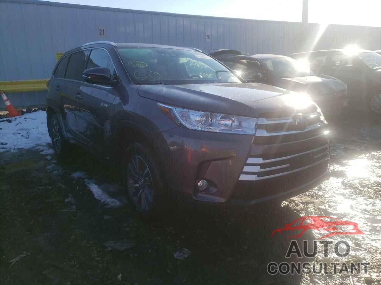 TOYOTA HIGHLANDER 2017 - 5TDJGRFH1HS027847