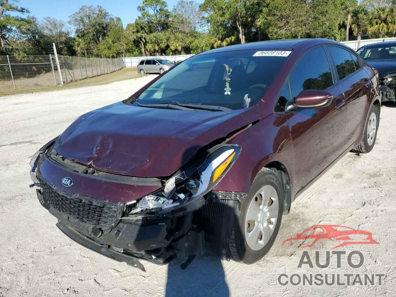 KIA FORTE 2017 - 3KPFK4A78HE087317