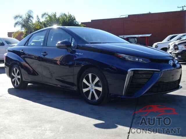 TOYOTA MIRAI 2016 - JTDBVRBDXGA000705